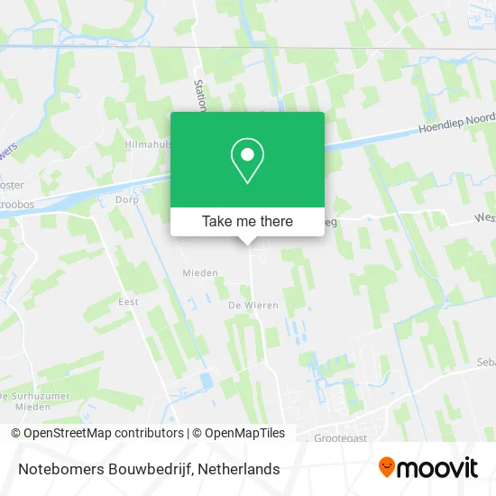 Notebomers Bouwbedrijf map