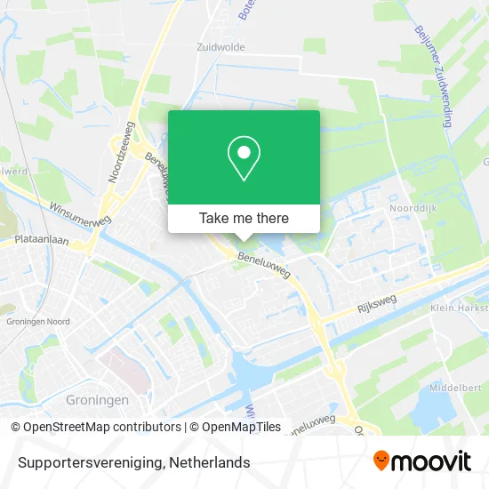 Supportersvereniging map