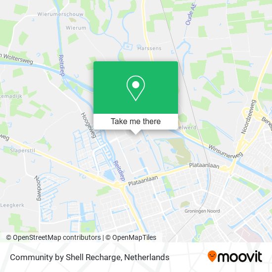 Community by Shell Recharge map