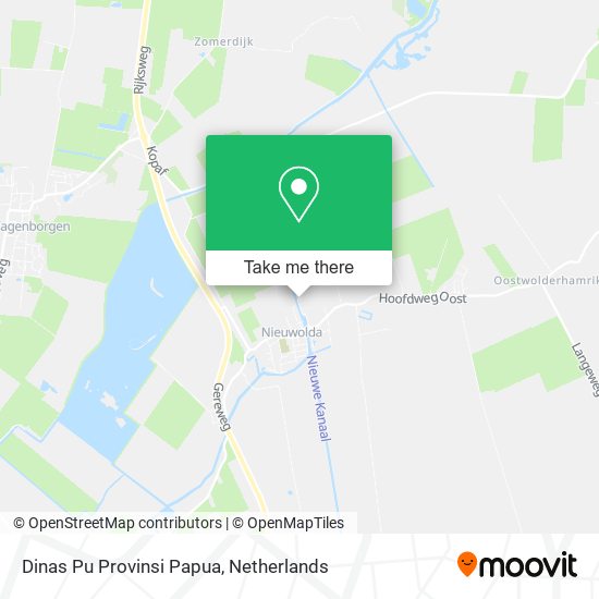 Dinas Pu Provinsi Papua map