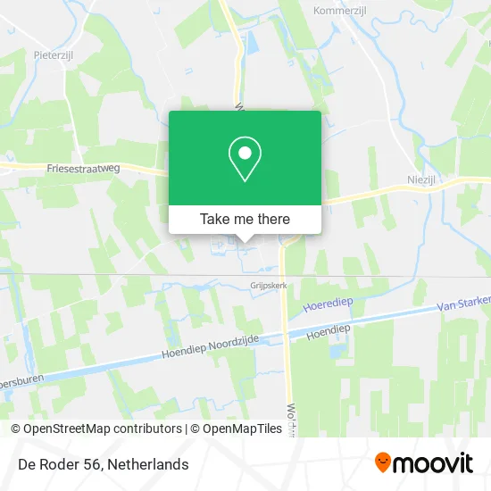 De Roder 56 map