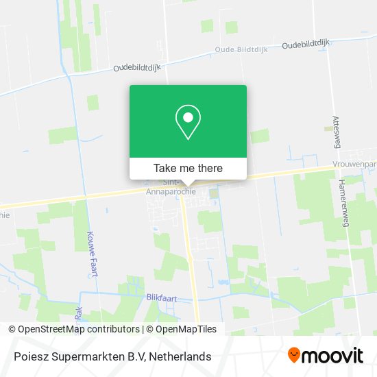 Poiesz Supermarkten B.V map