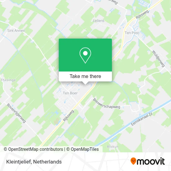 Kleintjelief map
