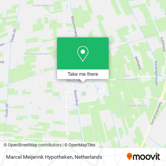 Marcel Meijerink Hypotheken map