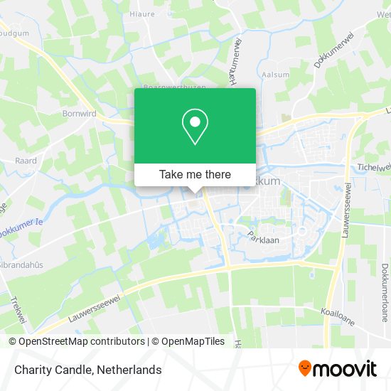 Charity Candle map