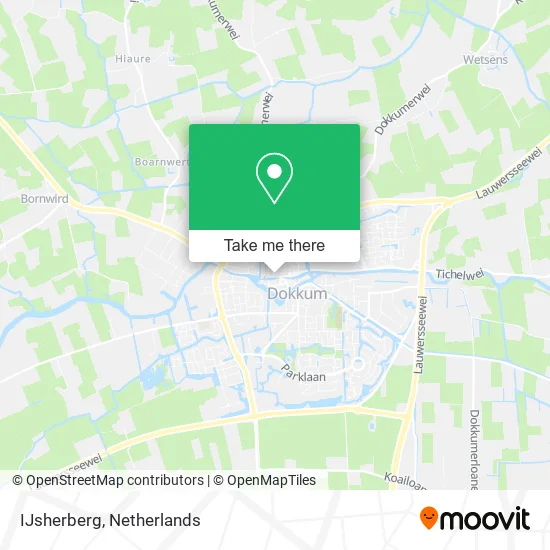 IJsherberg Karte