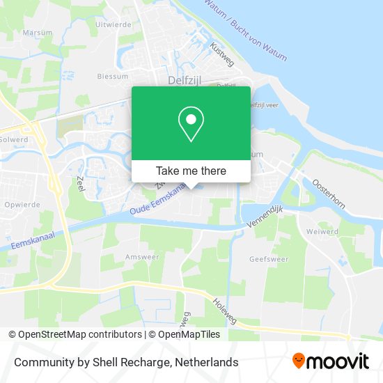 Community by Shell Recharge map