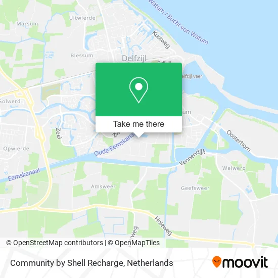Community by Shell Recharge map
