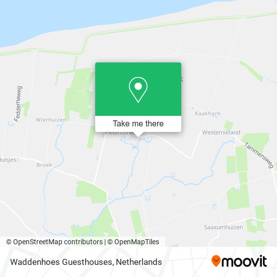 Waddenhoes Guesthouses map