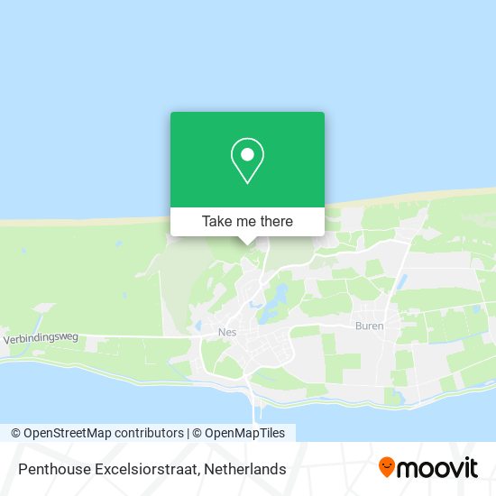 Penthouse Excelsiorstraat map