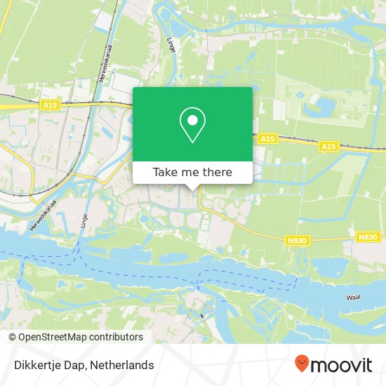 Dikkertje Dap map