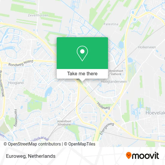 Euroweg map