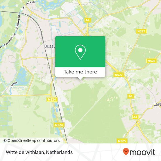 Witte de withlaan map