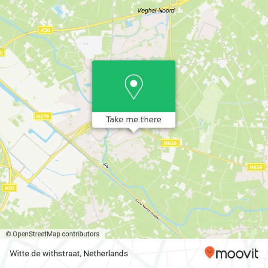 Witte de withstraat map