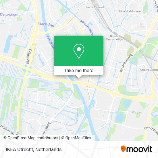 IKEA Utrecht map