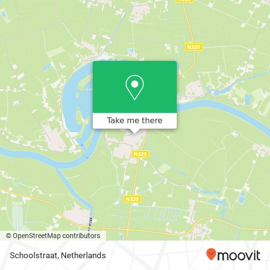 Schoolstraat map