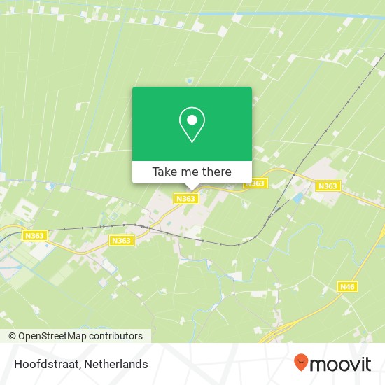 Hoofdstraat map