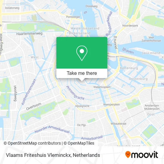 Vlaams Friteshuis Vleminckx map