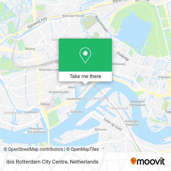 ibis Rotterdam City Centre map