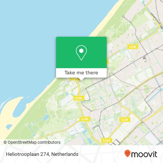 Heliotrooplaan 274 map