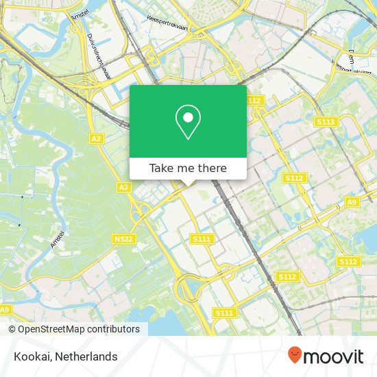 Kookai map