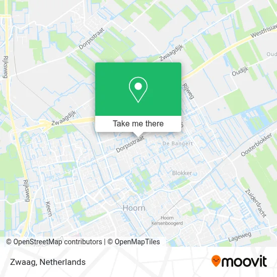 Zwaag Karte