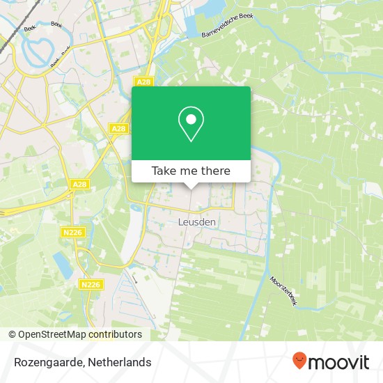 Rozengaarde map