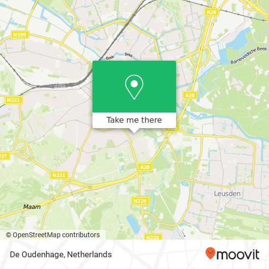 De Oudenhage map