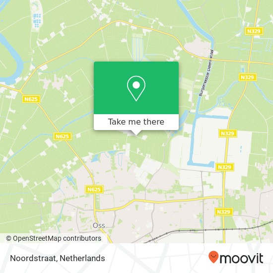 Noordstraat map