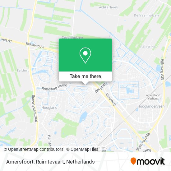 Amersfoort, Ruimtevaart map