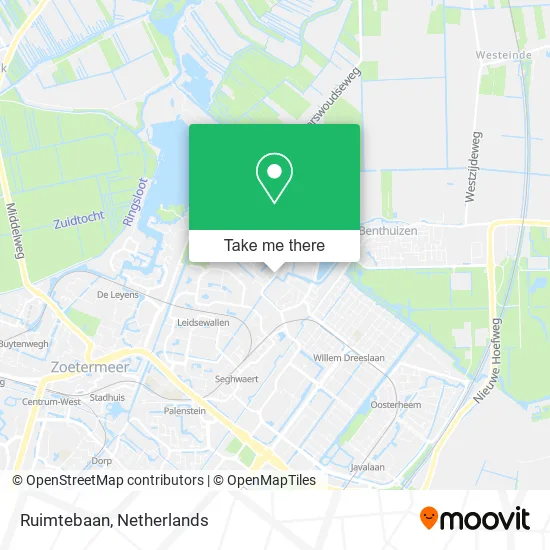 Ruimtebaan map
