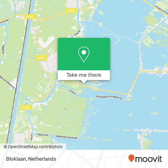 Bloklaan map