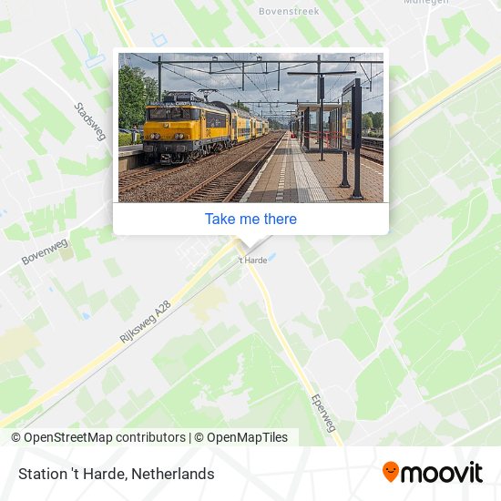 Station 't Harde map