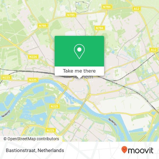 Bastionstraat map