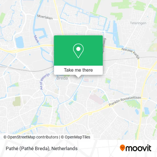 Pathé (Pathé Breda) map