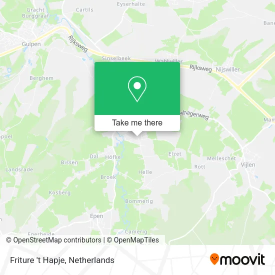 Friture 't Hapje map