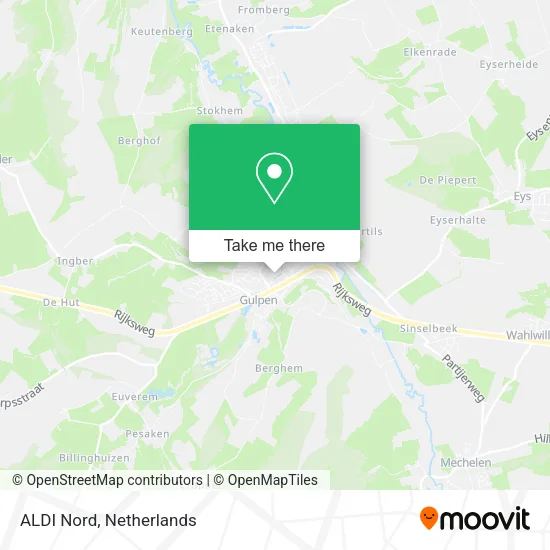 ALDI Nord map