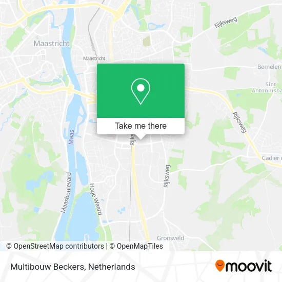 Multibouw Beckers map