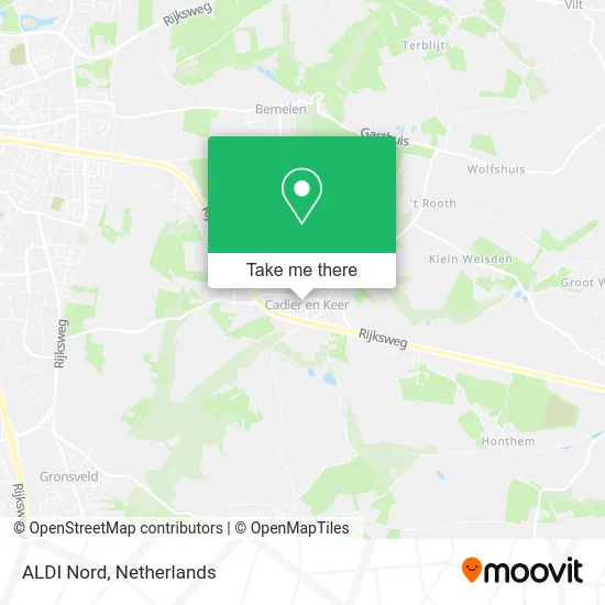 ALDI Nord map
