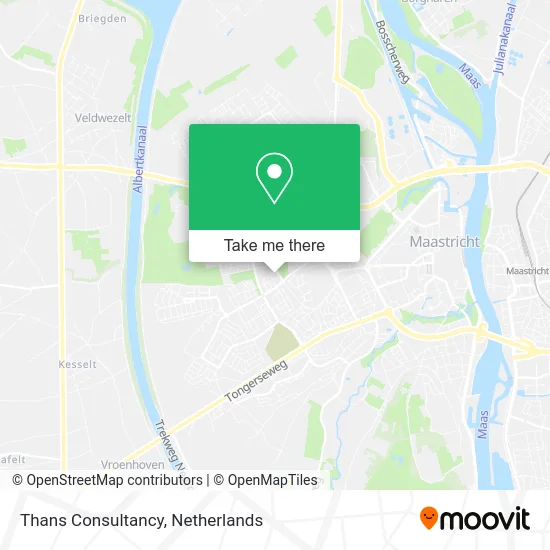 Thans Consultancy map