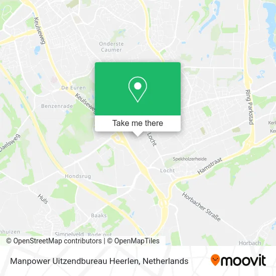 Manpower Uitzendbureau Heerlen map