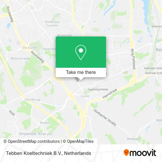 Tebben Koeltechniek B.V. map