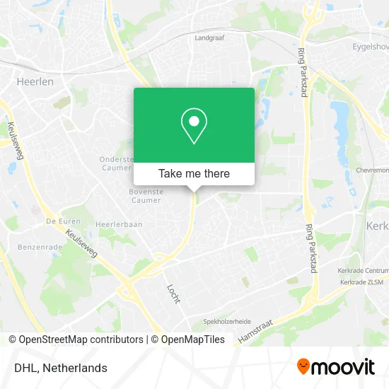DHL map