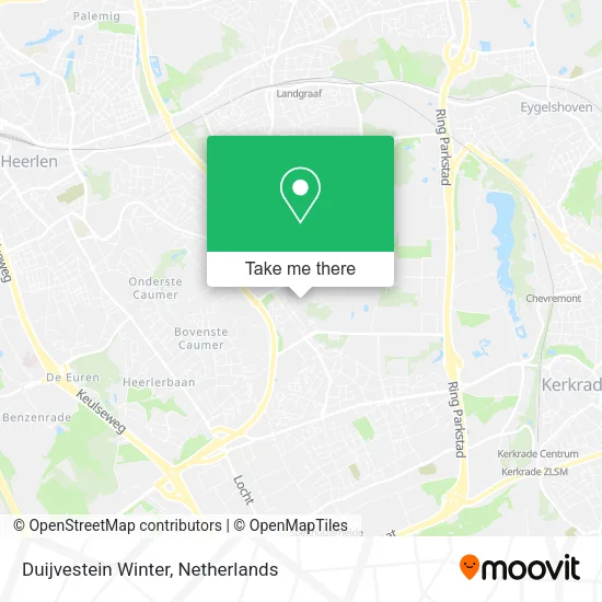 Duijvestein Winter map