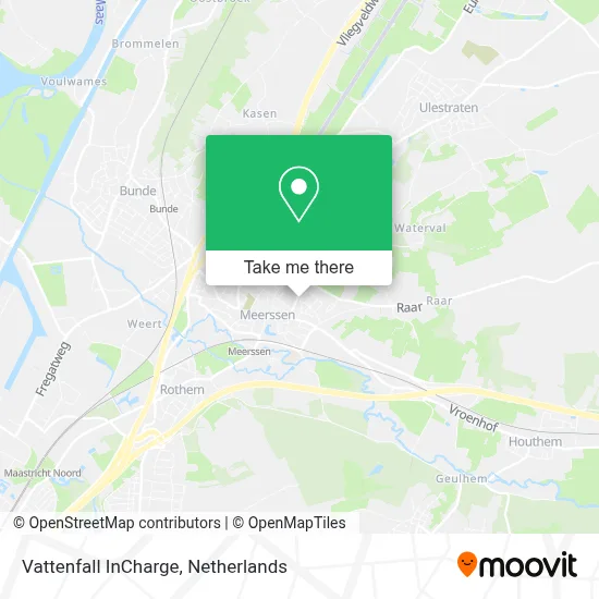 Vattenfall InCharge map