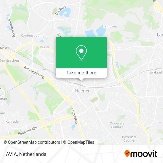 AVIA map