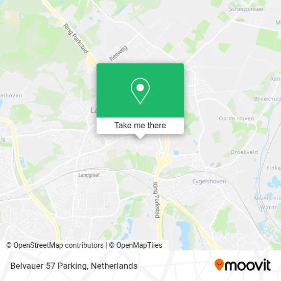Belvauer 57 Parking map