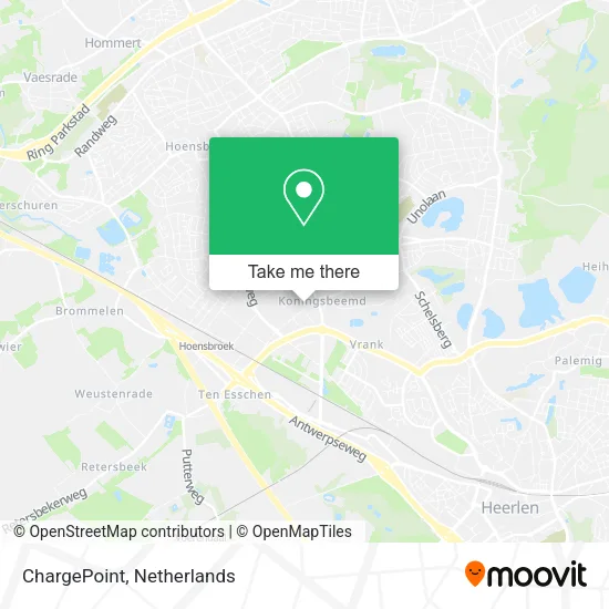 ChargePoint map