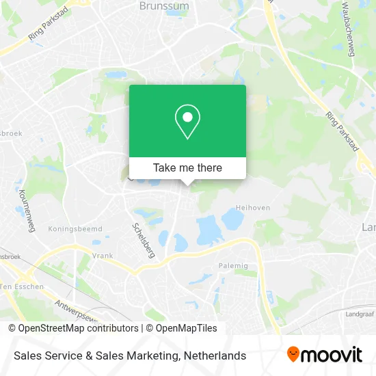 Sales Service & Sales Marketing map