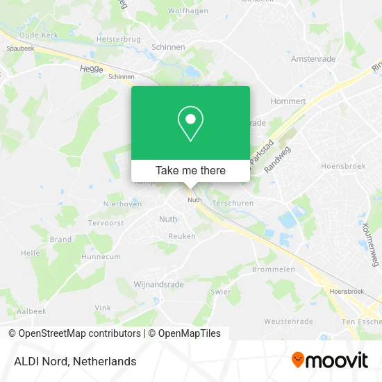 ALDI Nord map